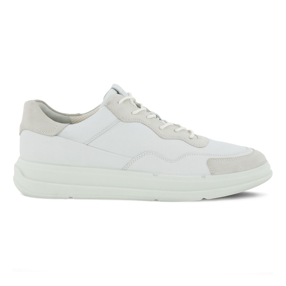 Mens Sneakers - ECCO Soft X - White - 4537HSUQY